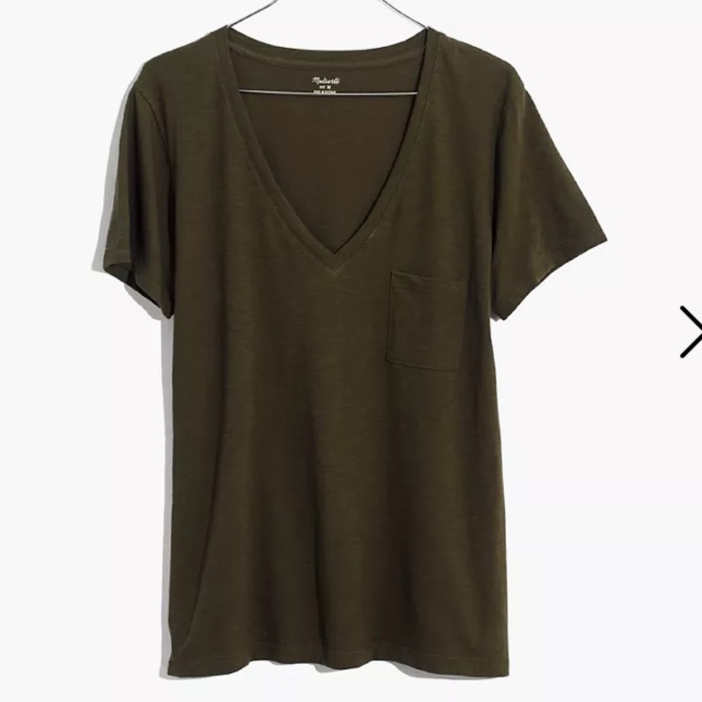 Madewell Cotton V-neck